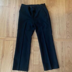 Black Wide-Leg Trousers